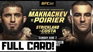 UFC 302 Predictions Makhachev vs Poirier Full Card Betting Breakdown [upl. by Akitahs]