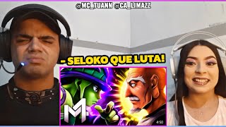 React  Netero x Meruem Hunter X Hunter  Monstro Humano  M4rkim feat Daarui [upl. by Ziom23]