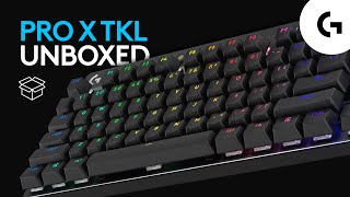 Logitech G PRO X TKL Keyboard  Unboxing [upl. by Francesca]