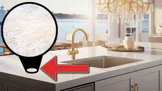 Epoxy Makes White Quartz Countertops Affordable [upl. by Nitsed]