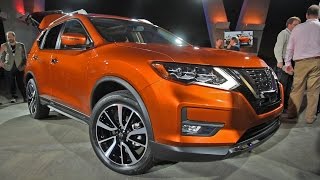 2017 Nissan Rogue First Look  2016 Miami Auto Show [upl. by Urian]