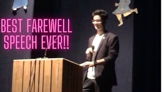 Best Funny College Farewell Speech Ever Shayari and Jokes [upl. by Crutcher]