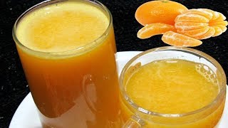 मार्केट से अच्छा सन्तरे का जूस घर पर बनाएं  Orange Juice at home  Santra Juice [upl. by Tine]