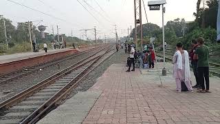 12933 Karnavati Express With Wap7 Skip Bilimora Jn HIGH SPEED [upl. by Anikes]