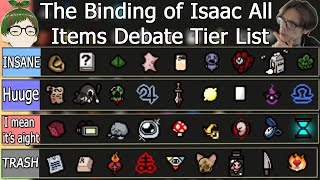 Debating ALL of the Items in The Binding of Isaac Repentance  1000 Sub Special [upl. by Ynaffik]