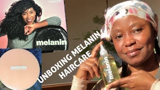 UNBOXING NEW MELANIN HAIR CARE❤️ BY Naptural85 JOUVRE MON COLIS AVEC VOUS MELANINHAIRCARE [upl. by Douville]