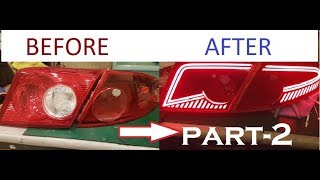 Chevrolet Lacetti Led Stop Nasıl Yapılır  How To Make Chevrolet Lacetti Led Tail Light Part2 [upl. by Solohcin]