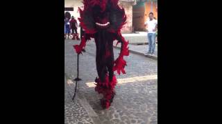 Festival de Diablos 2013 quotel mono en llamas borriquot [upl. by Samled213]