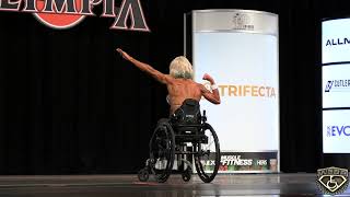 Jen Pasky Jaquin 2020 Wheelchair Olympia Guest Poser [upl. by Alisun828]