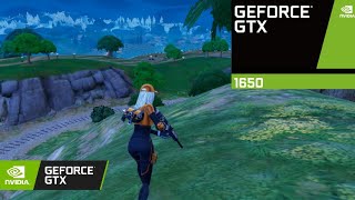 Fortnite on GTX 1650 4GB  1080p Low Graphics [upl. by Jarlathus]