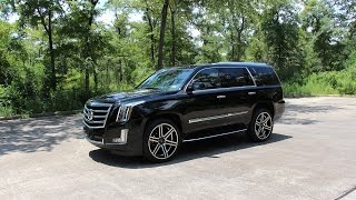 2015 Cadillac Escalade  Review in Detail Start up Exhaust Sound and Test Drive [upl. by Paula]