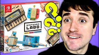 EU VOU CONSEGUIR  Nintendo Labo Variety Kit [upl. by Dinesh883]