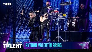 Aythan Valentín Arias  Timbales  Finales  Got Talent Argentina 2023 [upl. by Lerret660]