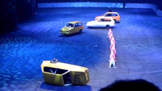 Top Gear Live  Reliant Robin Racing [upl. by Ohcirej675]