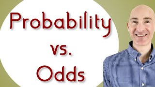 Probability vs Odds [upl. by Gniliem667]