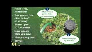 Watering Made Easy  PopUp Lawn Sprinkler Systems [upl. by Keriann952]