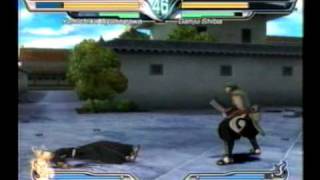 Bleach Shattered Blade Wii  Ganju vs Yumichika [upl. by Fruin]