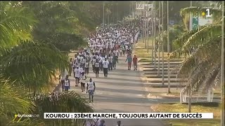 Kourou  23ième marche toujours autant de succès [upl. by Lonyer]