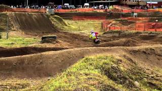 SM i Motocross 2013  Deltävling 5 Finspång [upl. by Atinomar]