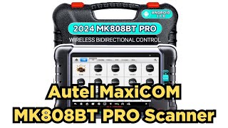 Autel MaxiCOM MK808BT PRO Scanner [upl. by Rim]