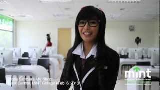 Myrtle Sarrosas here at MINT College [upl. by Airyt]