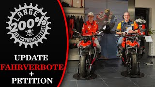 Motorrad Fahrverbot im Weserbergland  nicht mit uns   30 Update   neue Petition [upl. by Barr]