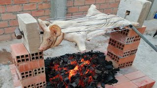 CHANCHO ASADO AL PALO [upl. by Nyasuh]