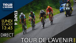 LIVE TOUR DE LAVENIR 2022  4ème Etape  STE SEVERE SUR INDRE  CHAILLAC [upl. by Atsillac]