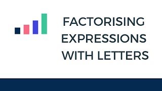 Factorising Algebraic Expressions  Taking out Letters  Examples and Practise [upl. by Sondra402]