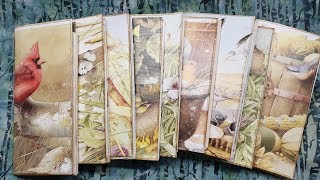 Making TN Journals using Marjolein Bastin illustrations part1 [upl. by Llennhoj]