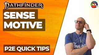 Sense Motive Quick Tip 15 for Pathfinder 2E [upl. by Brieta]