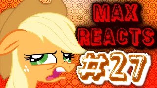 Max Reacts To  Knuckles VS Applejack [upl. by Lhamaj335]