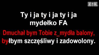 ♫♪♫♪ Disco polo  Mydełko Fa  Zajebiste karaoke [upl. by Ahsotan]