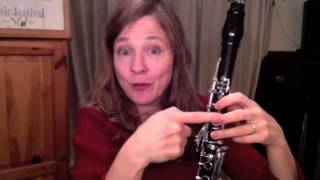 Clarinet Lesson  Faster Fingers  part 1 [upl. by Aiela44]