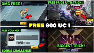 FREE 600 UC 😱 Get Free Tekken Prize Path Trick  X Suit Trick Bgmi  Free Bonus Challenge Vouchers [upl. by Ursuline700]