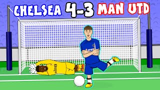 🥶43 CHELSEA vs MAN UTD🥶 Cole Palmer Hattrick Goals EPL Highlights [upl. by Myrt807]