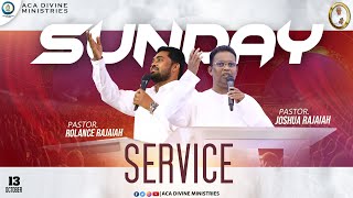 Live  Sunday Service  13th October 2024  ACA Divine Ministries [upl. by Aradnahc634]