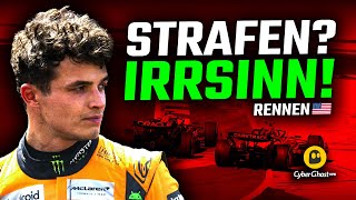 Strafe für Norris keine für Verstappen  war das fair I Analyse F1 GP Austin 2024 [upl. by Ariajay995]