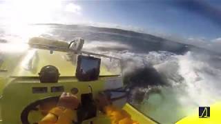 Fast Rescue Boat  K8  Tender at speed [upl. by Raymond]