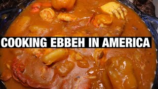 How To Cook EBBEH The Most Famous Street food in The Gambia 🇬🇲 [upl. by Anitsihc23]