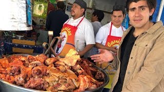 ¡Buffet de carnitas Tacos  quesadillas  refresco ilimitado a un solo precio [upl. by Reinal]