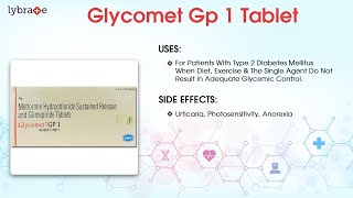 Glycomet Gp 1 Tablet  Uses Dosage Side Effects Price Composition  Lybrate [upl. by Feil]