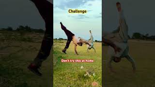 Respect  Don’t try this at home  challenge  gymnastics [upl. by Duahsar]