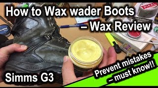 How to fix your wader boots — reconditioning Simms G3 [upl. by Ursuline]