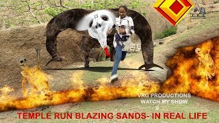 Temple Run Blazing Sands In Real Life  VFX Breakdown  VRG Productions [upl. by Killian]