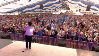 Beppie Kraft op het Oktoberfeest Sittard 2014 [upl. by Dardani]