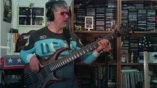 Ti fa stare bene by CAPAREZZA personal bass cover by Rino Conteduca [upl. by Cirderf867]