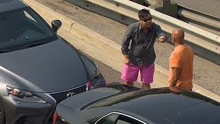 RAW Toronto road rage caught on camera [upl. by Llehcram671]