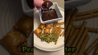 Peanut Butter amp Chocolate Pretzels shorts food foodie cooking [upl. by Eta]