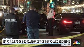 NYPD Body Cams Show New Angles of Wild Police Shooting in Manhattan [upl. by Nyltac629]